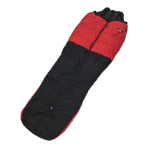 NANGA (ナンガ) マミー型シュラフ(ダウン) レッド×ブラック オーロラ700STD 【冬用】 身長178㎝まで