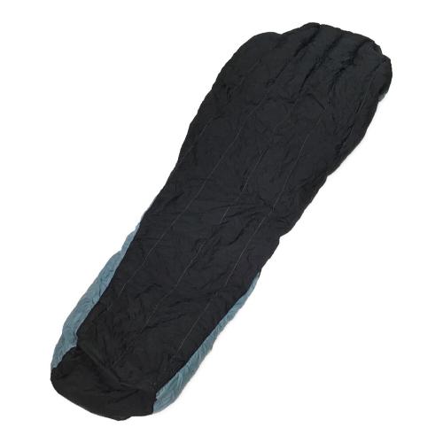 NANGA (ナンガ) マミー型シュラフ(ダウン) ブラック×グレー オーロラ500STD 【春～秋用】 身長185㎝まで