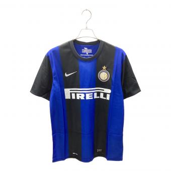 インテル (インテル・ミラノ) サッカーユニフォーム メンズ SIZE L ブルー×ブラック 12-13ホーム オーセンティック 479315-070