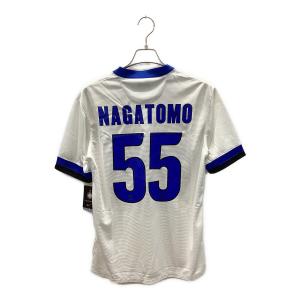 インテル (インテル・ミラノ) サッカーユニフォーム メンズ SIZE M ホワイト 13-14アウェイ オーセンティック 【55】長友佑都 532847