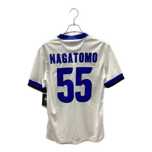 インテル (インテル・ミラノ) サッカーユニフォーム メンズ SIZE M ホワイト 13-14アウェイ オーセンティック 【55】長友佑都 532847