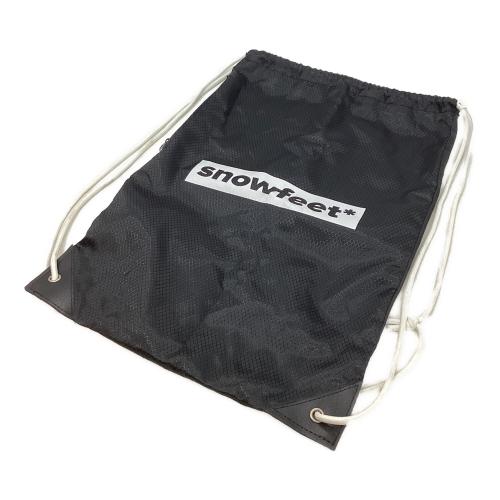 snowfeet (スノーフィート) スノーフィート ブラック キズ・ヨゴレ・エッジサビ有 ケース付 全長約40cm
