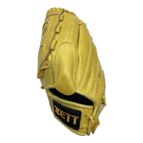 ZETT (ゼット) 硬式グローブ イエロー ケース付 プロステイタス