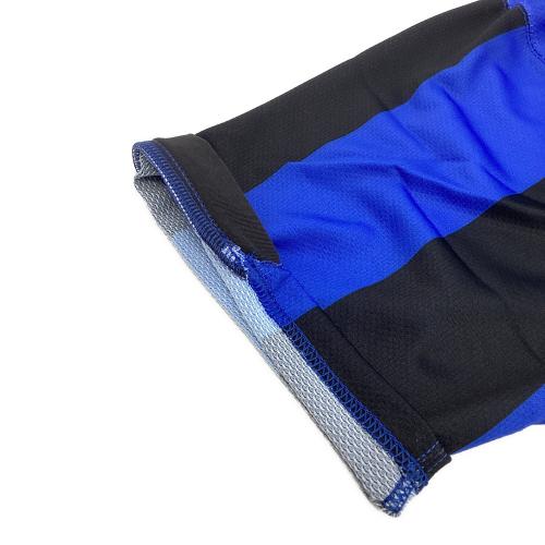 インテル (インテル・ミラノ) サッカーユニフォーム メンズ SIZE L ブルー×ブラック 06-07ホーム イタリア国旗パッチ 147163