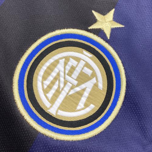 インテル (インテル・ミラノ) サッカーユニフォーム 532844-411 13-14ホーム オーセンティック 【55】長友佑都 メンズ SIZE L ネイビー×ブラック