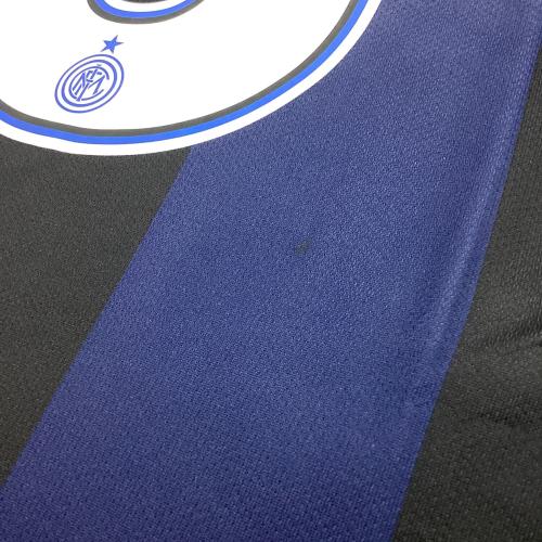 インテル (インテル・ミラノ) サッカーユニフォーム 532844-411 13-14ホーム オーセンティック 【55】長友佑都 メンズ SIZE L ネイビー×ブラック