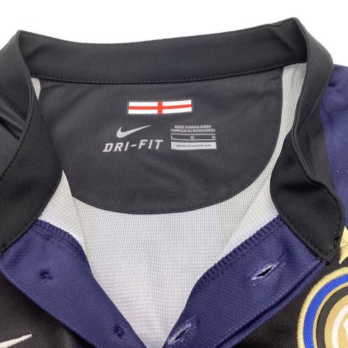 インテル (インテル・ミラノ) サッカーユニフォーム 532844-411 13-14ホーム オーセンティック 【55】長友佑都 メンズ SIZE L ネイビー×ブラック