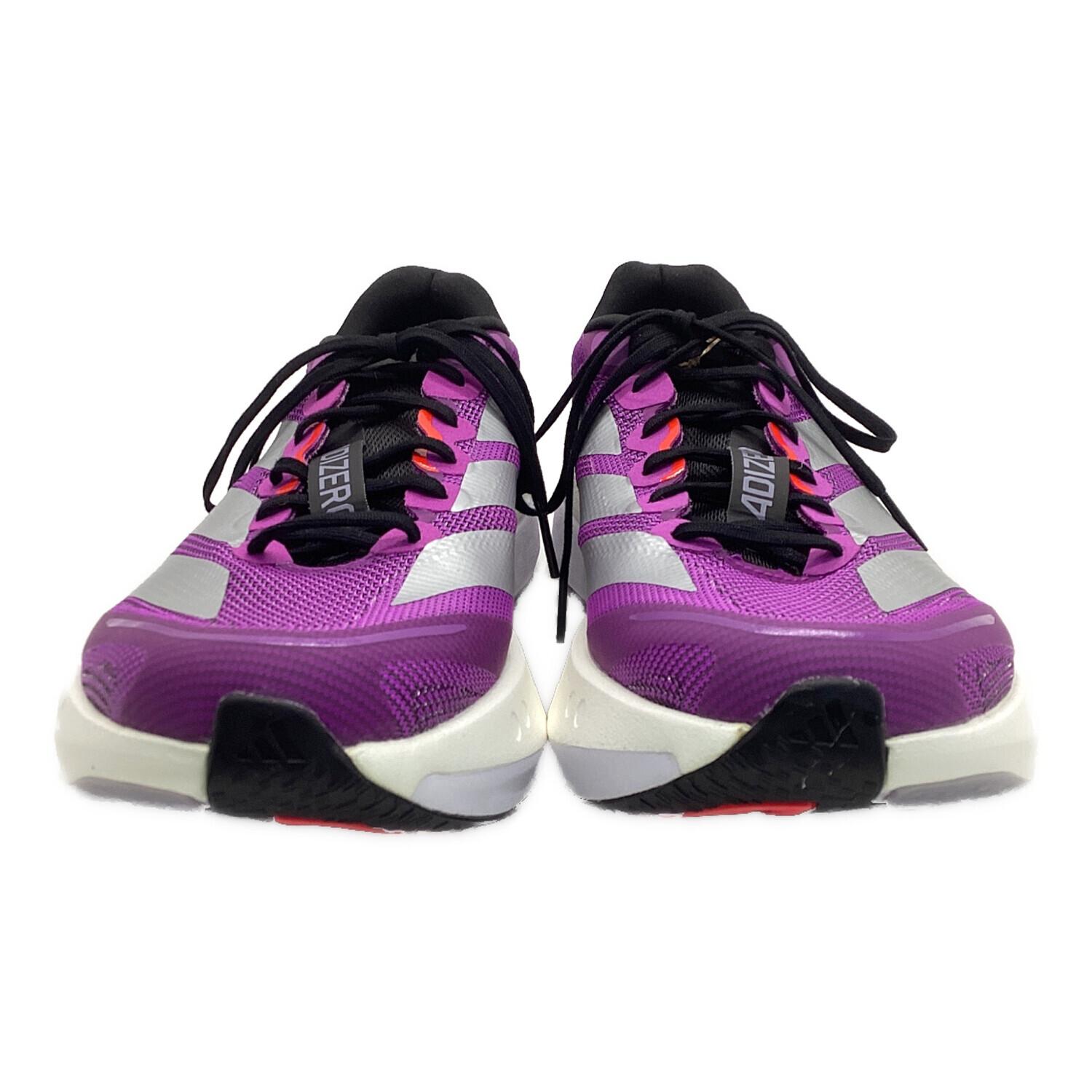 ぱず adidas (アディダス) ランニングシューズ メンズ SIZE 26.5cm パープル