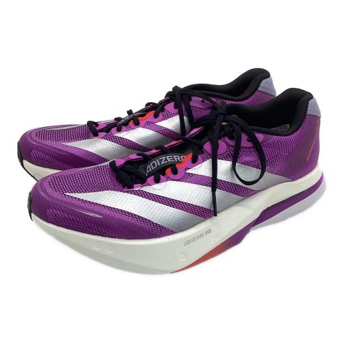 adidas (アディダス) ランニングシューズ メンズ SIZE 26.5cm パープル アディゼロ ボストン 13M JS4943