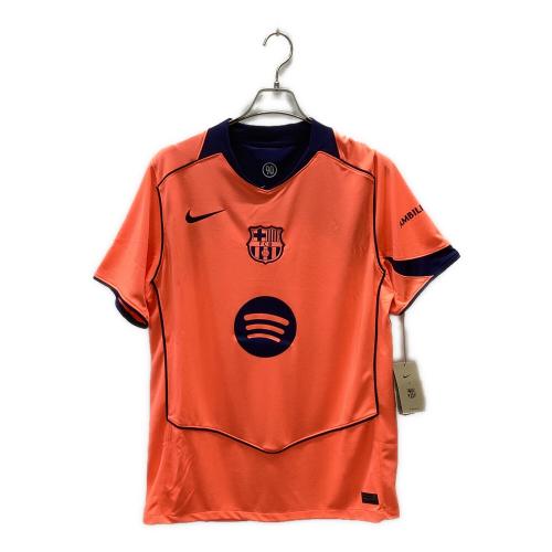 FCバルセロナ (エフシーバルセロナ) サッカーユニフォーム SM3201-855 25-26  サードレプリカユニフォーム メンズ SIZE L オレンジ