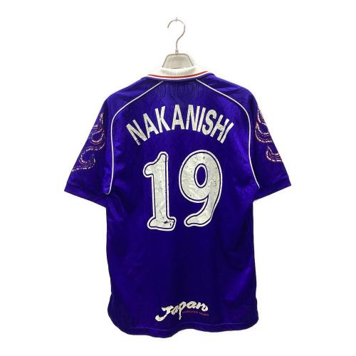 日本代表 (ニホンダイヒョウ) 98/99 炎 レプリカ ユニフォーム サッカーユニフォーム OA710G SIZE LL