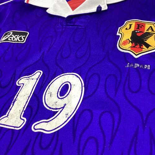 日本代表 (ニホンダイヒョウ) 98/99 炎 レプリカ ユニフォーム サッカーユニフォーム OA710G SIZE LL