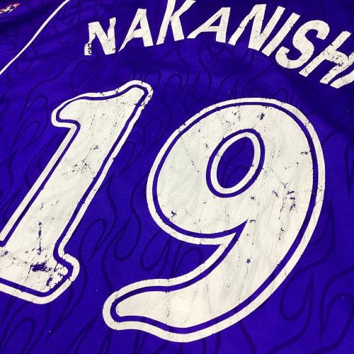 日本代表 (ニホンダイヒョウ) 98/99 炎 レプリカ ユニフォーム サッカーユニフォーム OA710G SIZE LL