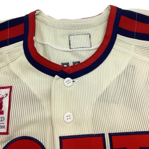 千葉ロッテマリーンズ (チバロッテマリーンズ) 25 竹原直隆 2008年 ロッテサマー オリオンズ復刻 応援グッズ ベージュ