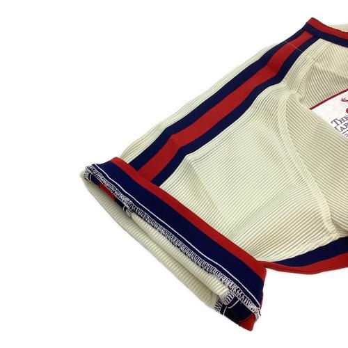 千葉ロッテマリーンズ (チバロッテマリーンズ) 47 手嶌智 2008年 ロッテサマー オリオンズ復刻 応援グッズ ベージュ