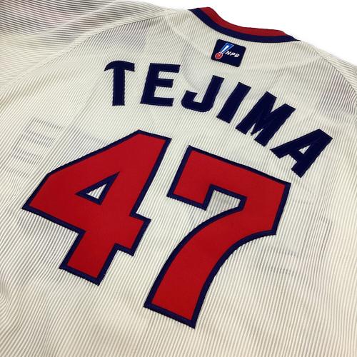 千葉ロッテマリーンズ (チバロッテマリーンズ) 47 手嶌智 2008年 ロッテサマー オリオンズ復刻 応援グッズ ベージュ