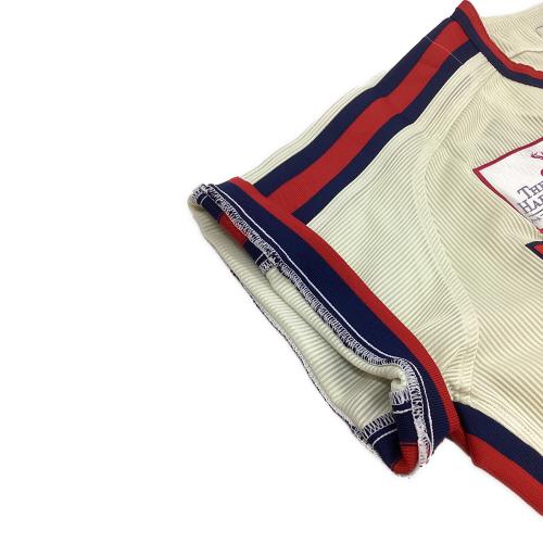 千葉ロッテマリーンズ (チバロッテマリーンズ) 57 佐藤賢治 2008年 ロッテサマー オリオンズ復刻 応援グッズ ベージュ