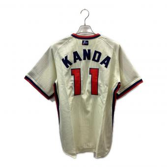 千葉ロッテマリーンズ (チバロッテマリーンズ) 11 神田 義英 2008年 ロッテサマー オリオンズ復刻 応援グッズ ベージュ