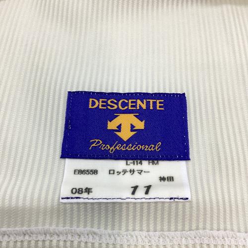 千葉ロッテマリーンズ (チバロッテマリーンズ) 11 神田 義英 2008年 ロッテサマー オリオンズ復刻 応援グッズ ベージュ