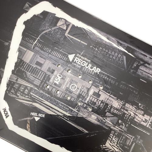 NOVEMBR DX4 スノーボード 20-21モデル 150cm ブラック