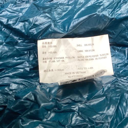 mont-bell (モンベル) マミー型シュラフ(ダウン) Rジップ 1121401 シームレス ダウンハガー800 #3 【春～秋用】 ～183cmまで