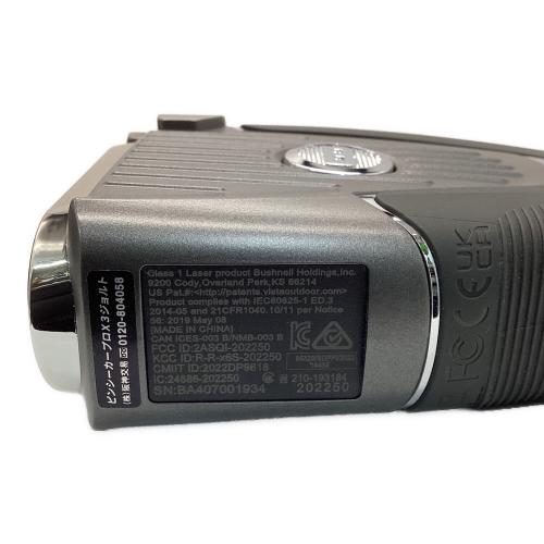 Bushnell (ブッシュネル) ゴルフ距離測定器 グレー ケース付 PRO X3