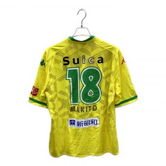 ジェフユナイテッド市原・千葉 (ジェフユナイテッドイチハラ・チバ) 25周年記念 サッカーユニフォーム KF612TS01J 2018ホーム レプリカ 【18】伊藤槙人 SIZE XO(3L相当)
