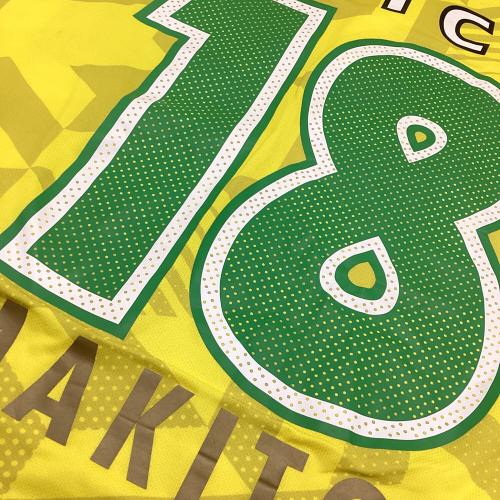 ジェフユナイテッド市原・千葉 (ジェフユナイテッドイチハラ・チバ) 25周年記念 サッカーユニフォーム KF612TS01J 2018ホーム レプリカ 【18】伊藤槙人 SIZE XO(3L相当)
