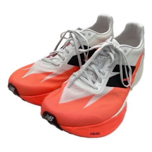 NEW BALANCE (ニューバランス) ランニングシューズ NBJ-1193414 SuperComp Elite v5 メンズ SIZE 27cm ホワイト