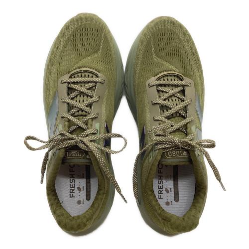 NEW BALANCE (ニューバランス) ランニングシューズ M108014S フレッシュフォーム X 1080 メンズ SIZE 27cm オリーブ