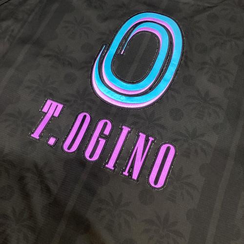 千葉ロッテマリーンズ (チバロッテマリーンズ) ブラックサマー2025 応援グッズ 12JRMM9400 【0】荻野貴司 Lサイズ ブラック