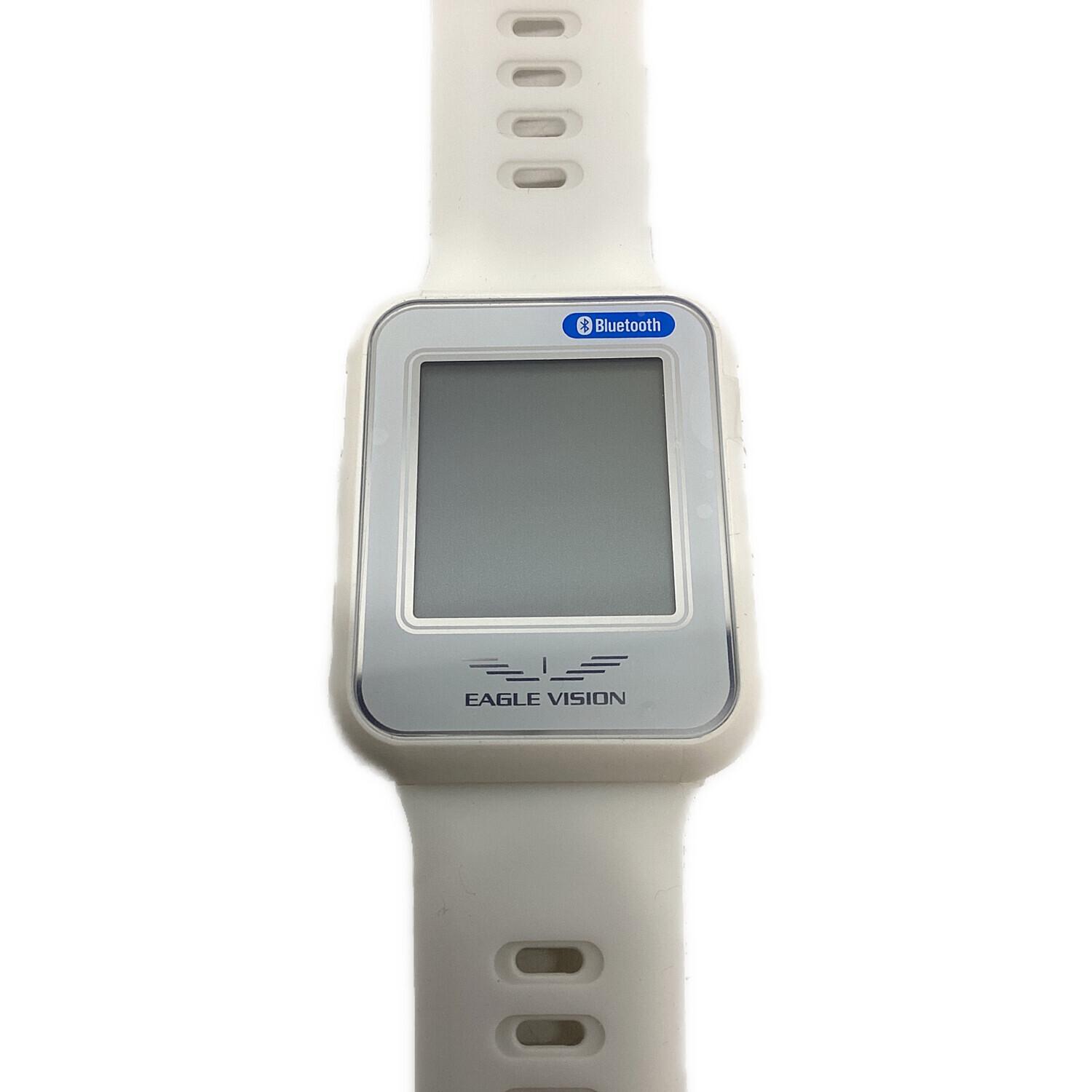 未使用品　イーグルビジョンwatch6 GPSナビ・ホワイト EAGLE VISION (イーグルビジョン) ゴルフGPSナビ ホワイト｜トレファク