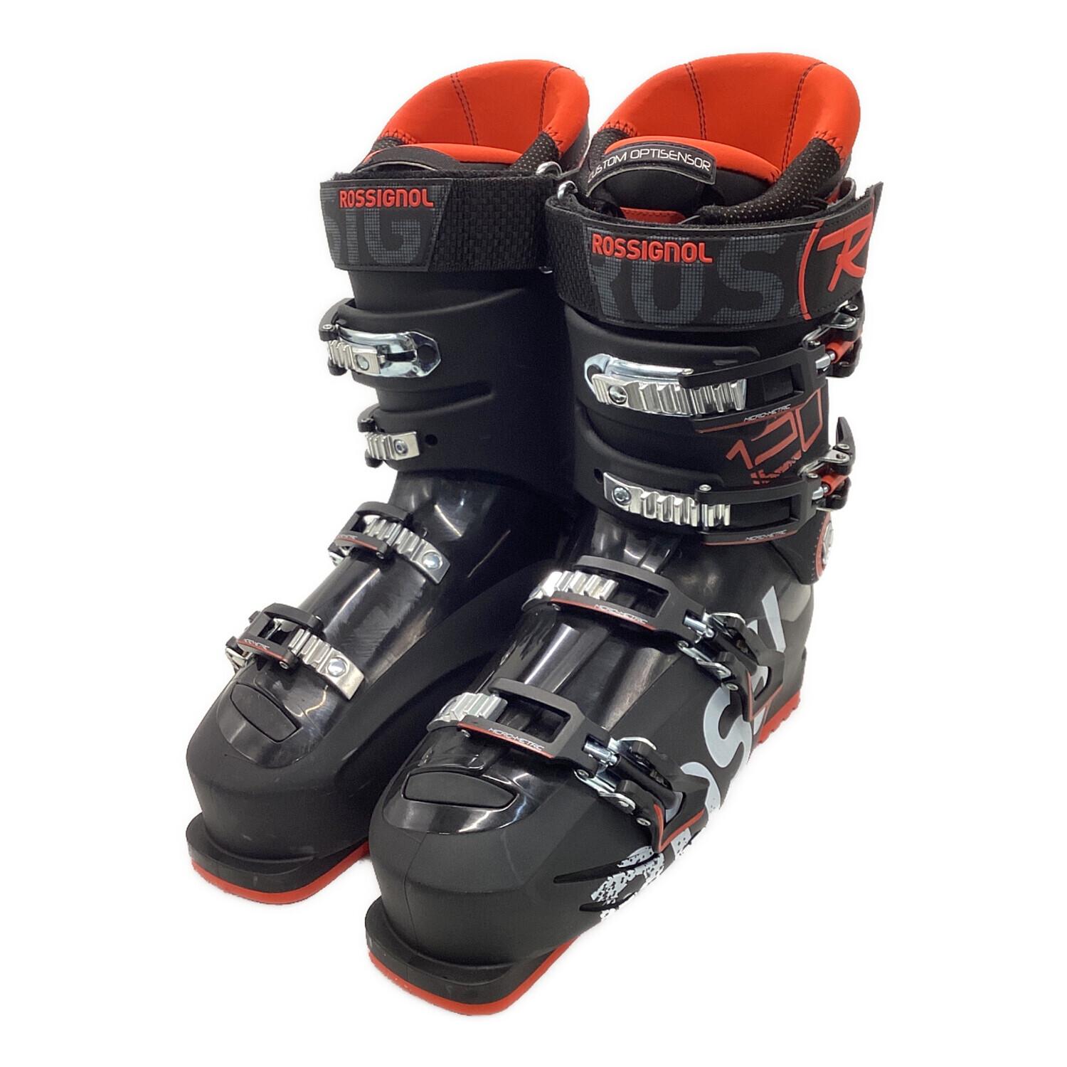 ROSSIGNOL スキー用ブーツ ブラック/レッド　　　27.5 ROSSIGNOL (ロシニョール) ALIAS 120 スキーブーツ メンズ SIZE 27.5cm