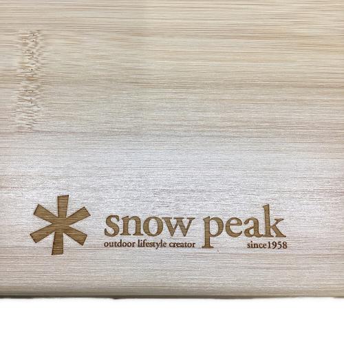 Snow peak (スノーピーク) アウトドアテーブル LV-015TR ワンアクションテーブルロング竹