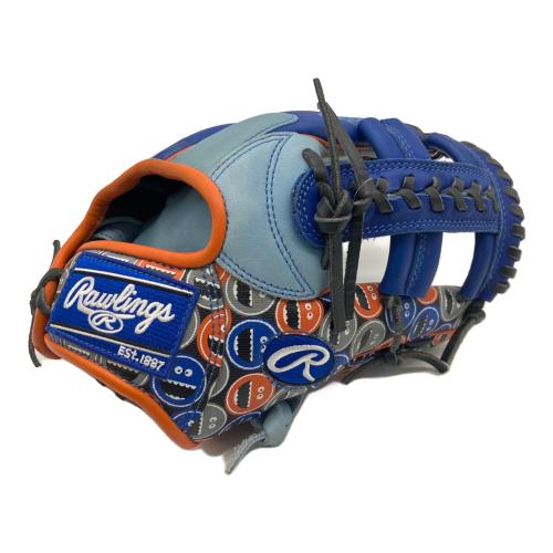 RAWLINGS (ローリングス) 軟式グローブ GR2FHGCK4 HOH graphic ブルー