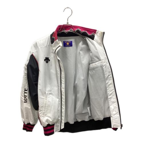 千葉ロッテマリーンズ (チバロッテマリーンズ) 2005 アジアチャンピオンワッペン 応援グッズ Mサイズ ホワイト