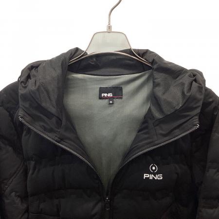 PING ブラック ジャケット PiNG (ピン) ダウンジャケット ゴルフウェア(トップス) 621-2242093