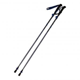 BLACK DIAMOND (ブラックダイヤモンド) トレッキングポール SIZE 110-125 ブラック×ネイビー DISTANCE FLZ