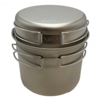 EPIgas (イーピーアイガス) ATSチタンクッカー TYPE-3 セット クッカー