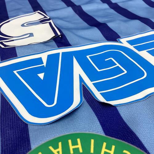 ジェフユナイテッド市原・千葉 (ジェフユナイテッド) 別注仕様 サッカーユニフォーム 102-7サイズ