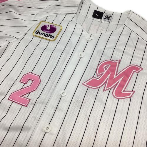 千葉ロッテマリーンズ (チバロッテマリーンズ) 2 藤原恭大 2021母の日 応援グッズ Sサイズ ホワイト