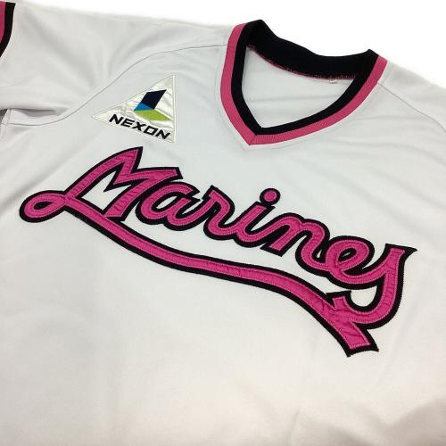 千葉ロッテマリーンズ (チバロッテマリーンズ) 千葉移転20周年記念初代マリーンズ復刻 応援グッズ Sサイズ ホワイト