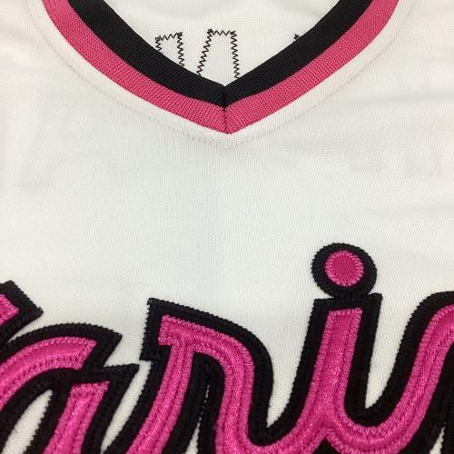 千葉ロッテマリーンズ (チバロッテマリーンズ) 31 渡辺俊介 応援グッズ 2011千葉移転20周年記念初代マリーンズ復刻 Sサイズ ホワイト