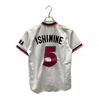 千葉ロッテマリーンズ (チバロッテマリーンズ) 5 伊志嶺 翔大 応援グッズ 2011千葉移転20周年記念初代マリーンズ復刻 Sサイズ ホワイト