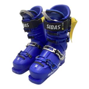 SALOMON (サロモン) S/Pro Alpha スキーブーツ 23-24モデル  バンド「SIDAS」カスタム GRIP WALK替えパーツ付属 メンズ SIZE 25-25.5CM ブルー