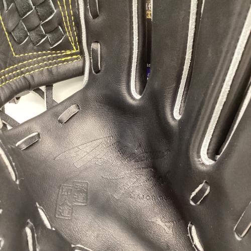 MIZUNO (ミズノ) ミズノプロ 軟式グローブ 1AJGR13113 手口ベルト構造 SIZE 9 ブラック