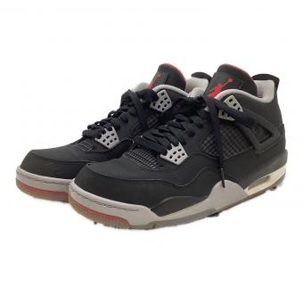 NIKE (ナイキ) ゴルフシューズ CU9981-002 Air Jordan 4 Golf Bred メンズ SIZE 27cm ブラック