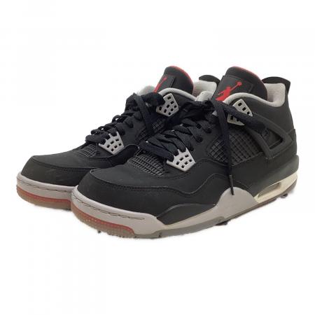 NIKE (ナイキ) ゴルフシューズ CU9981-002 Air Jordan 4 Golf Bred