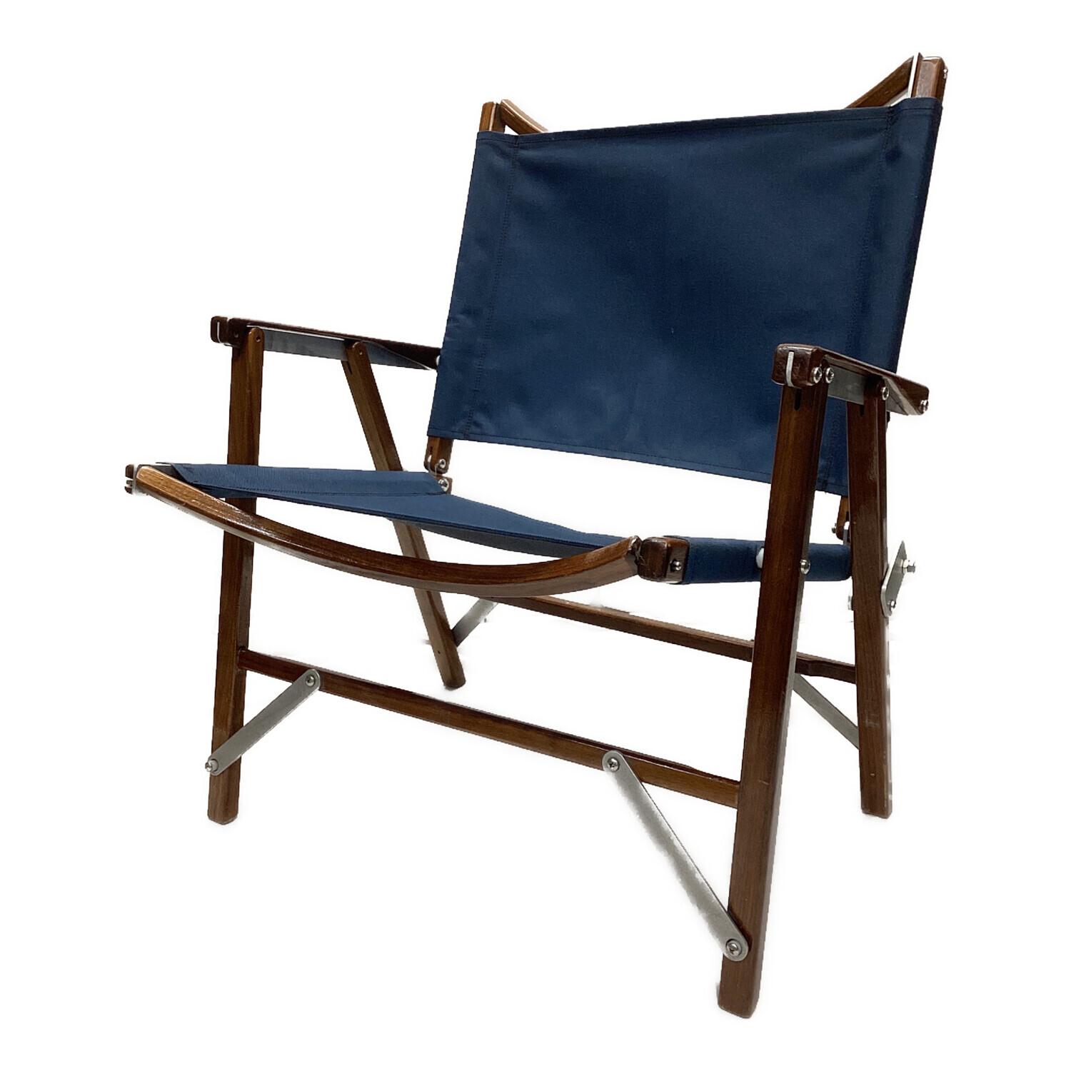 【美品】カーミットチェア　ネイビー　アメリカ製　艶あり　収納袋付き Kermit chair (カーミットチェア) アウトドアチェア KCC303 USA製