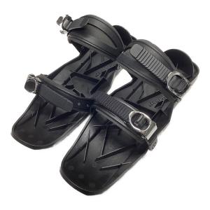 snowfeet (スノーフィート) スノーフィート ブラック キズ・ヨゴレ・エッジサビ有 ベルトにロゴ無し ケース付 全長約40cm